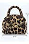 Women's Buckle Detailed Hand and Shoulder Bag - 4