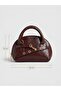 Women's Buckle Detailed Hand and Shoulder Bag - 4