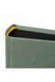 Memory Book Linen Cover Photo Album with Adhesive Pages - 30X31 cm 60 Black Pages – Made in Germany - 5