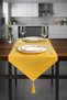 Yellow Color Duck Linen Decorative Runner 40 X 140 cm - 3
