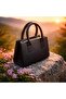 Women's Black Mini Stylish Bag - 2