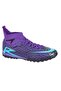 Purple Turquoise Men's Astroturf Football Shoes Comfortable - 2