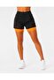 Mesh Sports Shorts with Built-In Tights - 3