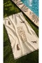 Muslin Cotton Peshtemal and Beach Towel-Octopus Printing Technique Water Absorbent and Quick Drying Stylish Design-Leopard Pattern - 3