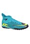Turquoise Yellow Men's Astroturf Football Shoes Comfortable - 2