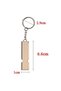 Loud Sound Emergency Whistle Keychain Metal Safety Camping Sports Kid Women Alarm 1Pcs - 7