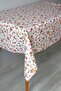 Fiber Lined Wipeable Pvc Oilcloth Tablecloth 184-Dekoçi̇çek