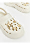 Lcw Steps Beige Printed Girls' Beach Sandals - 3