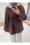 Women's Sparkling Stone Embellished Belted Jacket Tunic Shirt - Special Design Modern Elegance - 4