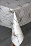 Fiber Lined Wipeable Pvc Oilcloth Tablecloth 205-Wavy - 3