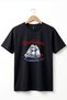 Unisex Vintage Sailing Ship Patterned Retro Ocean Explorer Ship Marine Printed Cotton Basic T-Shirt