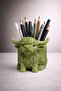 Cute Ox Pen Holder – 3D Printed Decorative Desk Organizer 12cm Height X 13cm Width