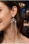 Women's Dangle Zircon Stone Earrings Evening Dress Daily Wedding Engagement Trend