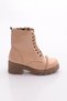 Md109-22K Women's Silver Stone Banded Thick Sole Boots