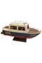 Decorative Metal Speed Boat Speed Boat 34cm