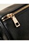 B&T Women's Black Crossbody Cylinder Bag Zippered Stylish Daily Bag - 3