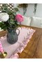 İnci Vintage Full Ruffled Powder Pink Runner Seamless - 4
