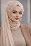 Ecru Tulle Ready-To-Wear Twisted Shawl - 2