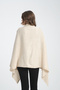 Openwork Pattern Detailed Knitwear Shoulder Shawl – Stylish and Elegant Women's Shawl - 4