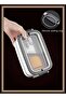 Lunch Box for kids and Adults Leak-proof Stainless Steel Lunch box With 3 Compartments and Cu - 4