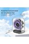 Desk Fan with Digital Display, 3000mAh Battery Operated, 7-Blade Quiet Cooling Fan, 60° Wide Angle - 4