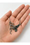 Gothic Snake Wing Figured Silver Color Unisex Necklace - 2