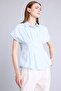 100% Cotton Fitted Poplin Short Sleeve Shirt H8683Ax26Sm - 4