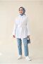 Women's Trend Belt Detailed Oversize Shirt Tunic - 7
