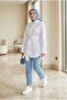 Women's Trend Belt Detailed Oversize Shirt Tunic - 3