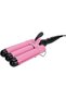 Hair Curling Iron Wands Curler Tourmaline Ceramic Curling Iron, 3 Barrels Waves Curls Big Waves - 7