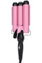 Hair Curling Iron Wands Curler Tourmaline Ceramic Curling Iron, 3 Barrels Waves Curls Big Waves - 3