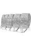 Stone Adhesive Strip 6 Rows of Stones Length 40 cm Crystal Stone Sticker