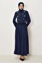 Beaded Embroidered Suit with Skirt 45745