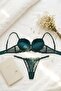 Supported Brode Bra Set Emerald Green - 3