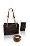 Original Women's Printed Luxury Design Shoulder Bag and Wallet Combination Shopper Suitable for Daily & Special Occasions - 4