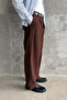 Men's Baggy Fit Gabardine Fabric Trousers - 3