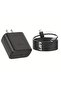 طقم شحن سريع كامل أسود بقوة 45 واط: شاحن حائط USB-C مع كابل بطول 6.6 قدم لهواتف S24/ S23 Ultra Se... - 5