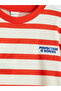 Sparkling Choices from Shining Store Zero Roba Collar Striped Boy's T-Shirt - 3
