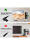 1.5m EU Power Cable 2 Pin Prong European Figure 8 Power Cord 90 Degree Angled Euro Adapter Cable Wir - 3