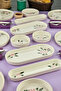 14 Piece Floral Patterned Breakfast Set Elegant Spring Themed Presentation Set Breakfast Set - 7