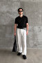 Men's Baggy Fit Gabardine Fabric Trousers - 6
