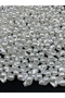 25Gr White Color Gum Model Drop Luxury Plated Unshaped Baroque Trapezoid Plastic Pearl Beads (~15 Pcs)