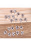 5 Set 12x12MM - + Replacement Metal Batteries Spring Contact Plate Silver Unidirectional Slot For... - 4