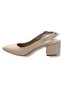 C-Shoes Cv100-26 Skin Pointed Toe Thick Heeled Women's Shoes(6cm) - 3