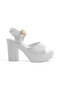 Jvl 163 Adjustable Thick Heeled Shoes