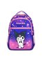 Purple Kuromi Patterned Bag, Lunch Bag, Pencil Holder, Girls' 3-Piece Set, Primary School Bag -25210 - 4