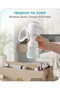 Electric Breast Pump Automatic for Feeding Mothers - Wearable Breast Milk Pumping Machine - 5