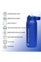 G3 Stainless Steel Air Scented Water Bottle, 650ml,Blue, Leakproof Design,2 Free Pods+Cleaning Kit+Sleeve - 8