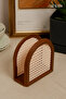 Hazeran |   Napkin Holder |   Decorative Hazeran Patterned Desktop Napkin Holder |   12.5X13X6 - 2