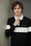 Interview Snap Fastener Polo Collar Combination Black Ecru Sweatshirt - 3